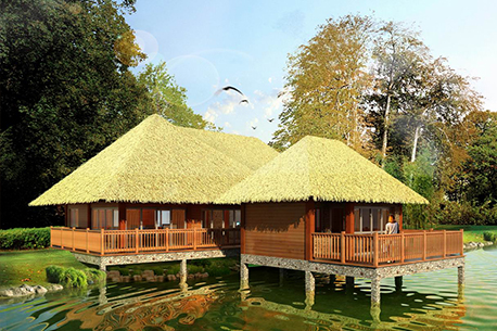 溫州靈昆生态木結構度假村